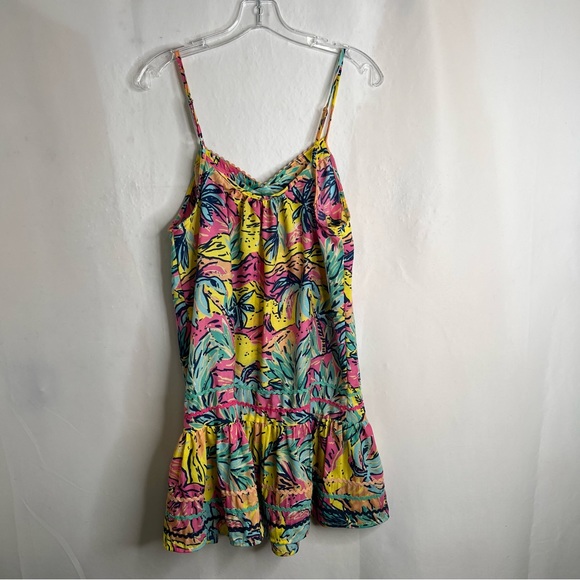 America and Beyond Fashion Summer Mini Dress Beach Slip Womens Size Large - Picture 2 of 7